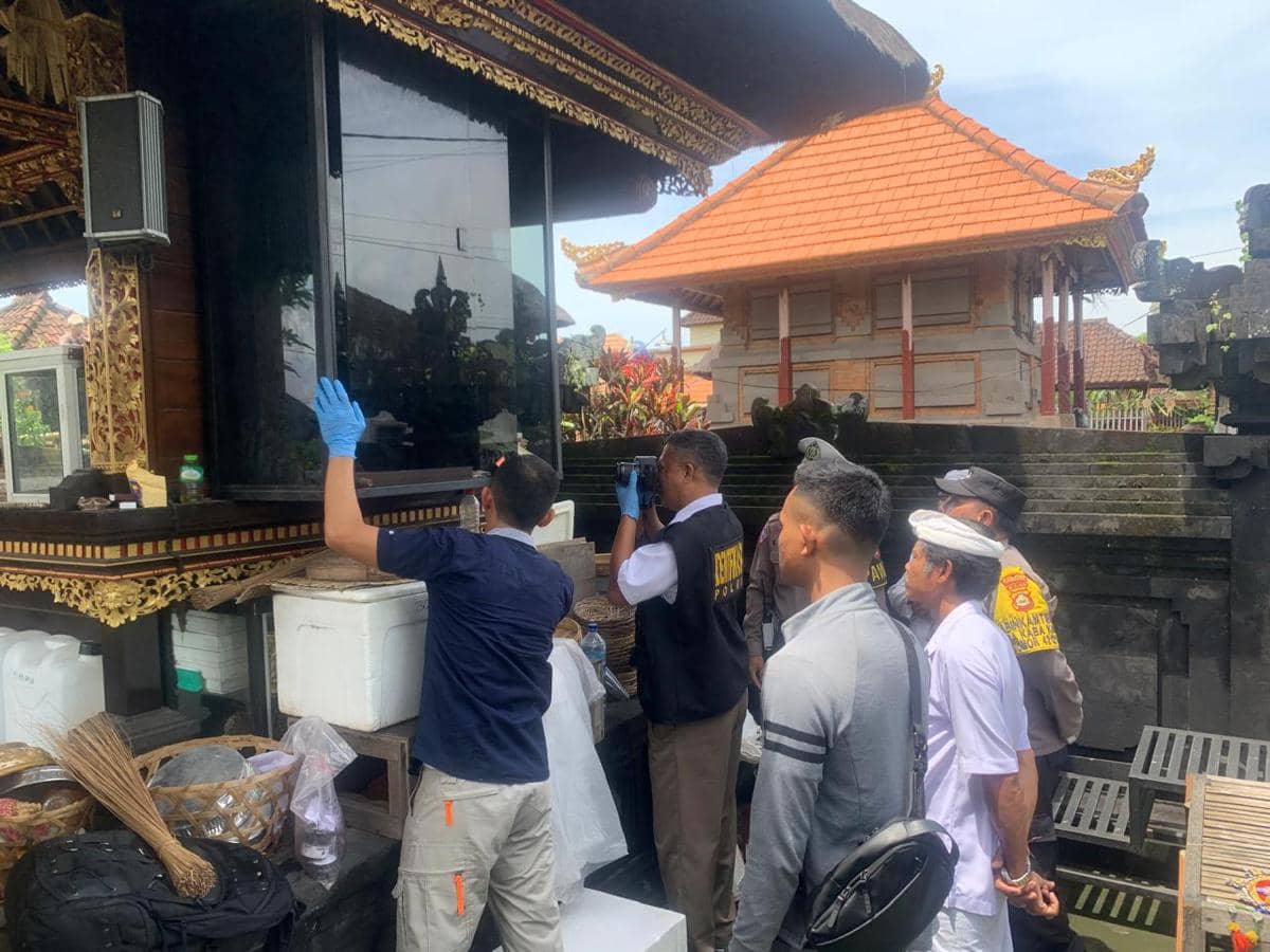 Pencurian di Pura Desa Kaba-Kaba Tabanan