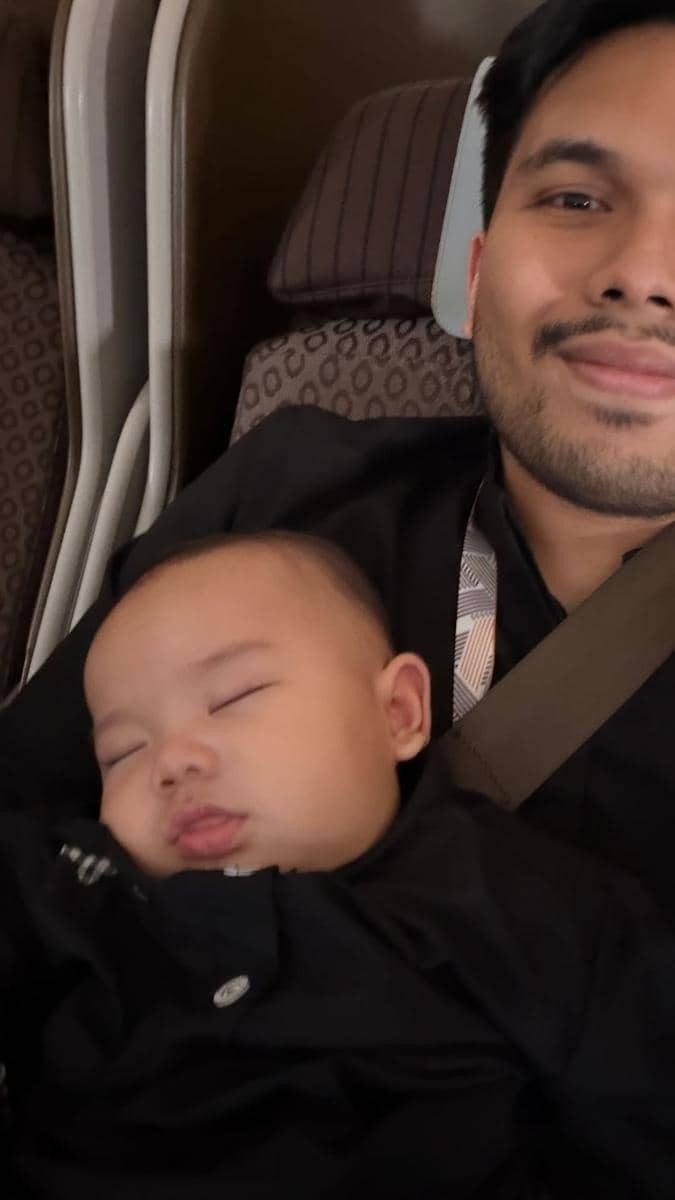 Thariq dan Aaliyah umrah