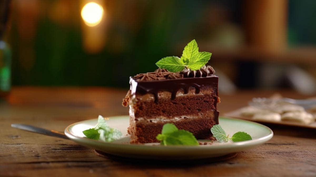 choco mint cake
