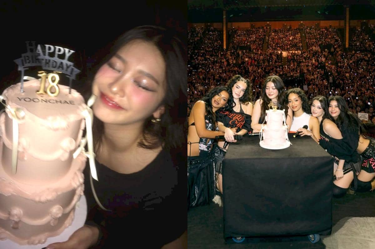 potret ulang tahun Yoonchae KATSEYE