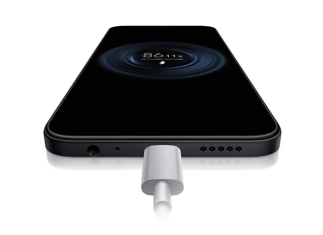 ilustrasi pengisian daya baterai POCO C85 