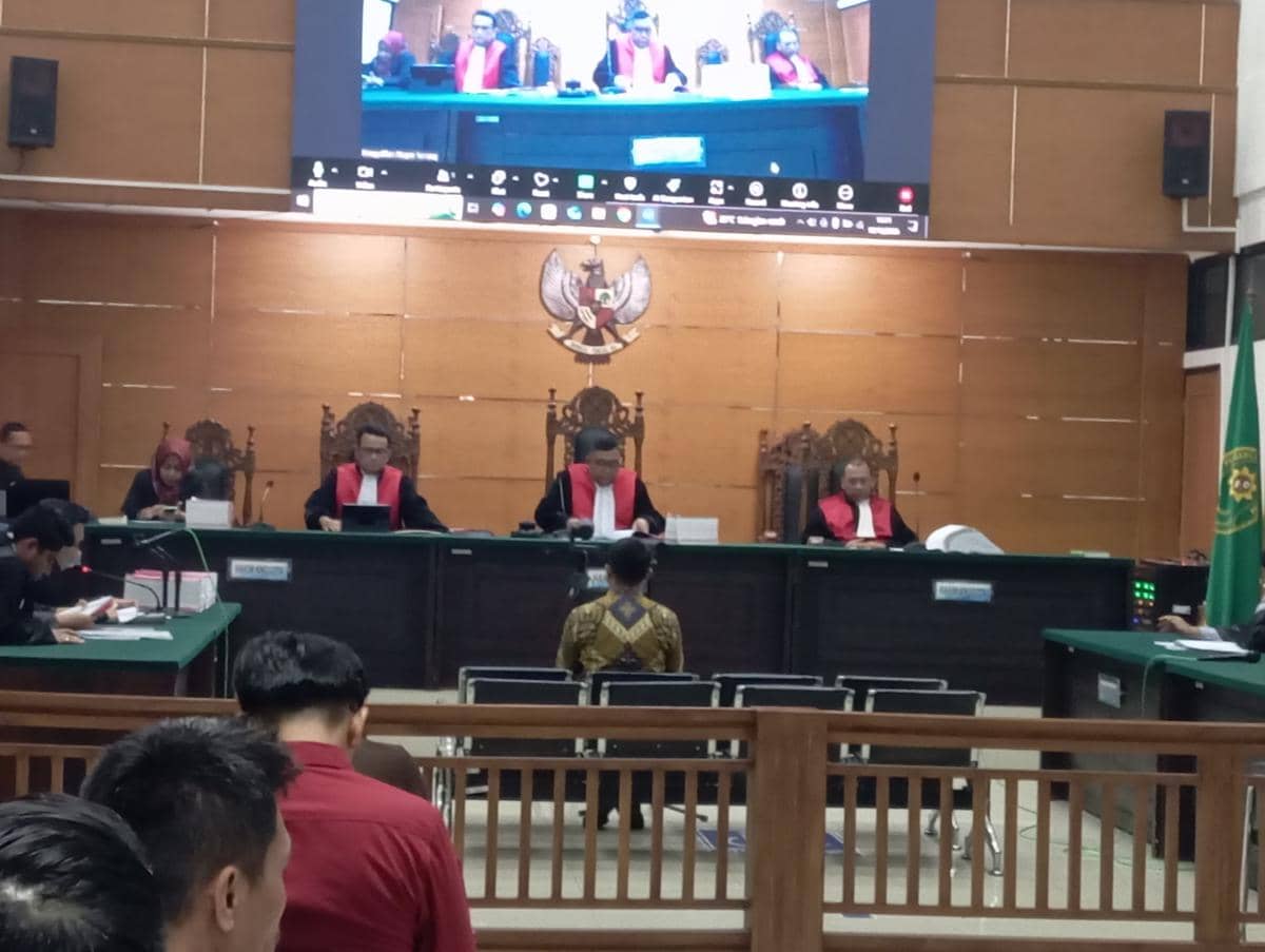 Terdakwa korupsi KUR BTN jalani sidang dakwaan (Dok. Khaerul Anwar)