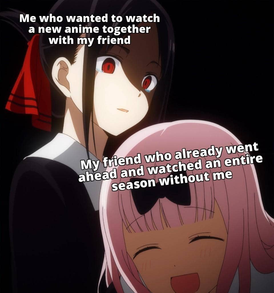 meme anime tentang pengkhianatan