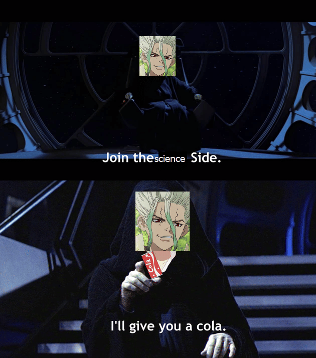 meme anime tentang minuman soda