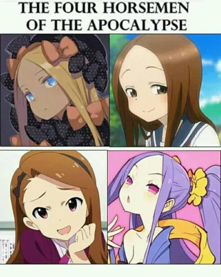 meme anime tentang jidat