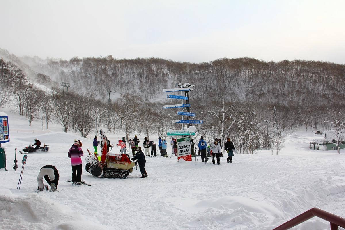 ski di Niseko 