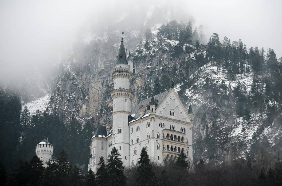 potret Neuschwanstein