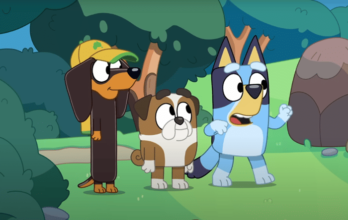 kartun Bluey episode Typewriter