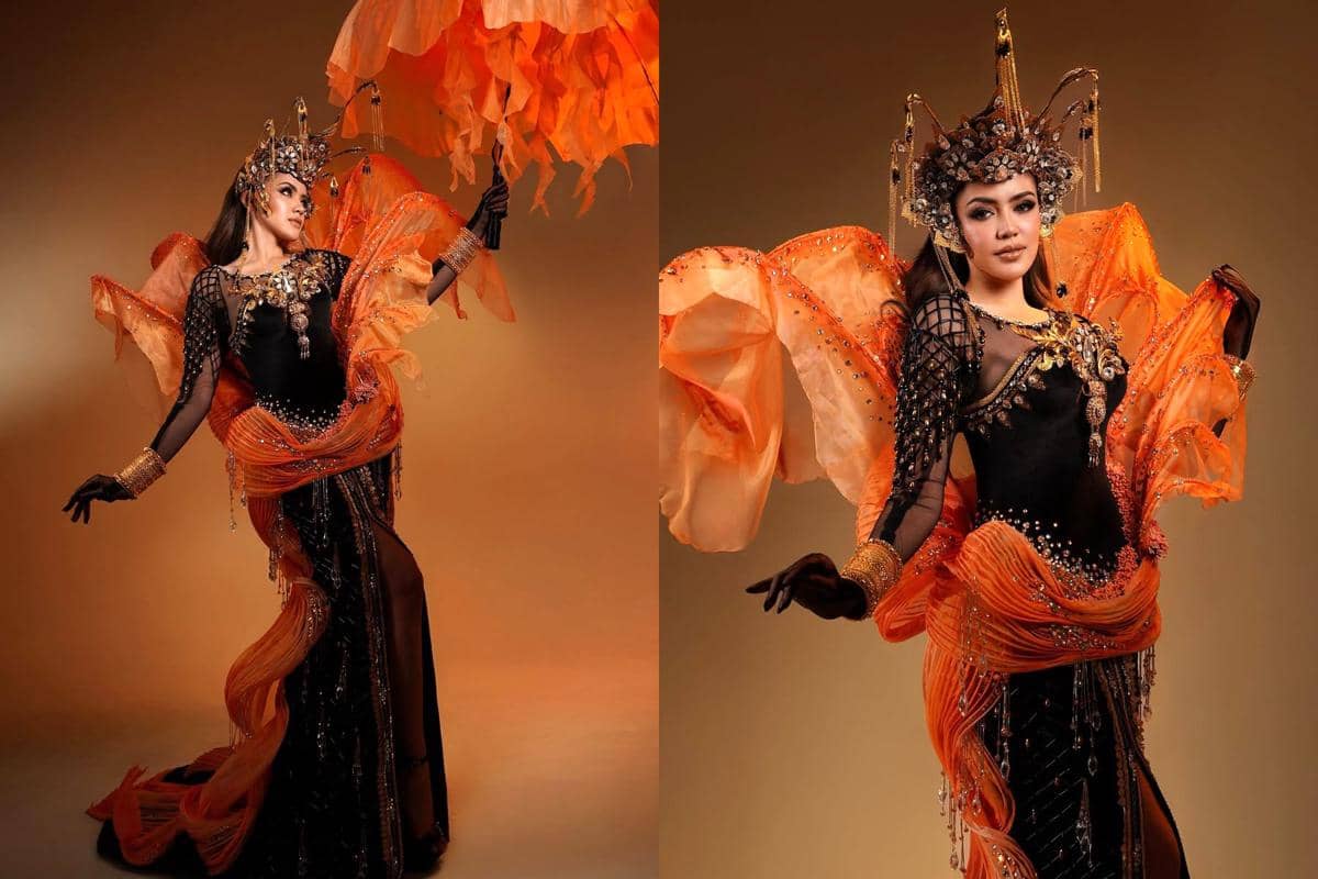 kostum nasional Rinanda Aprillya, Miss Charm Indonesia 2025