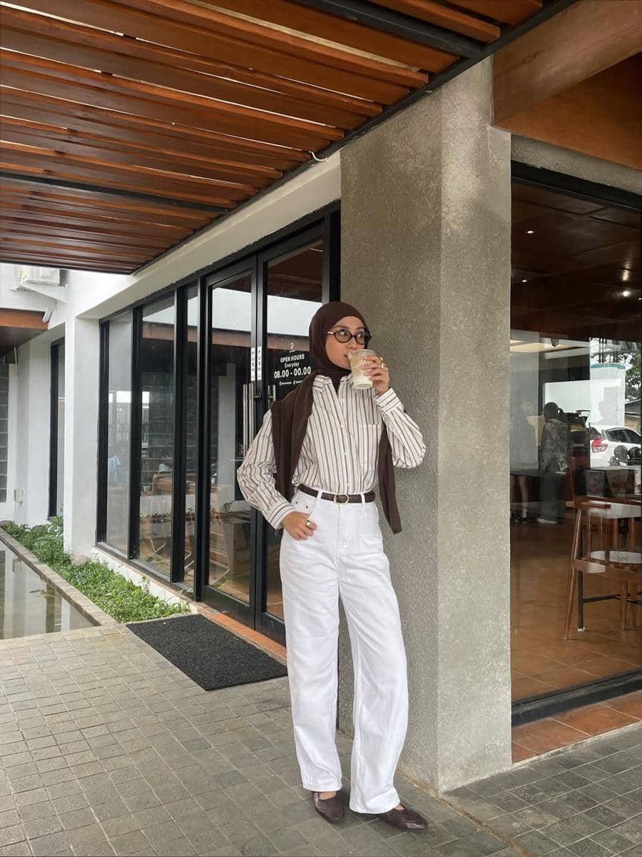 Inspirasi mix and match ala Inas Rana