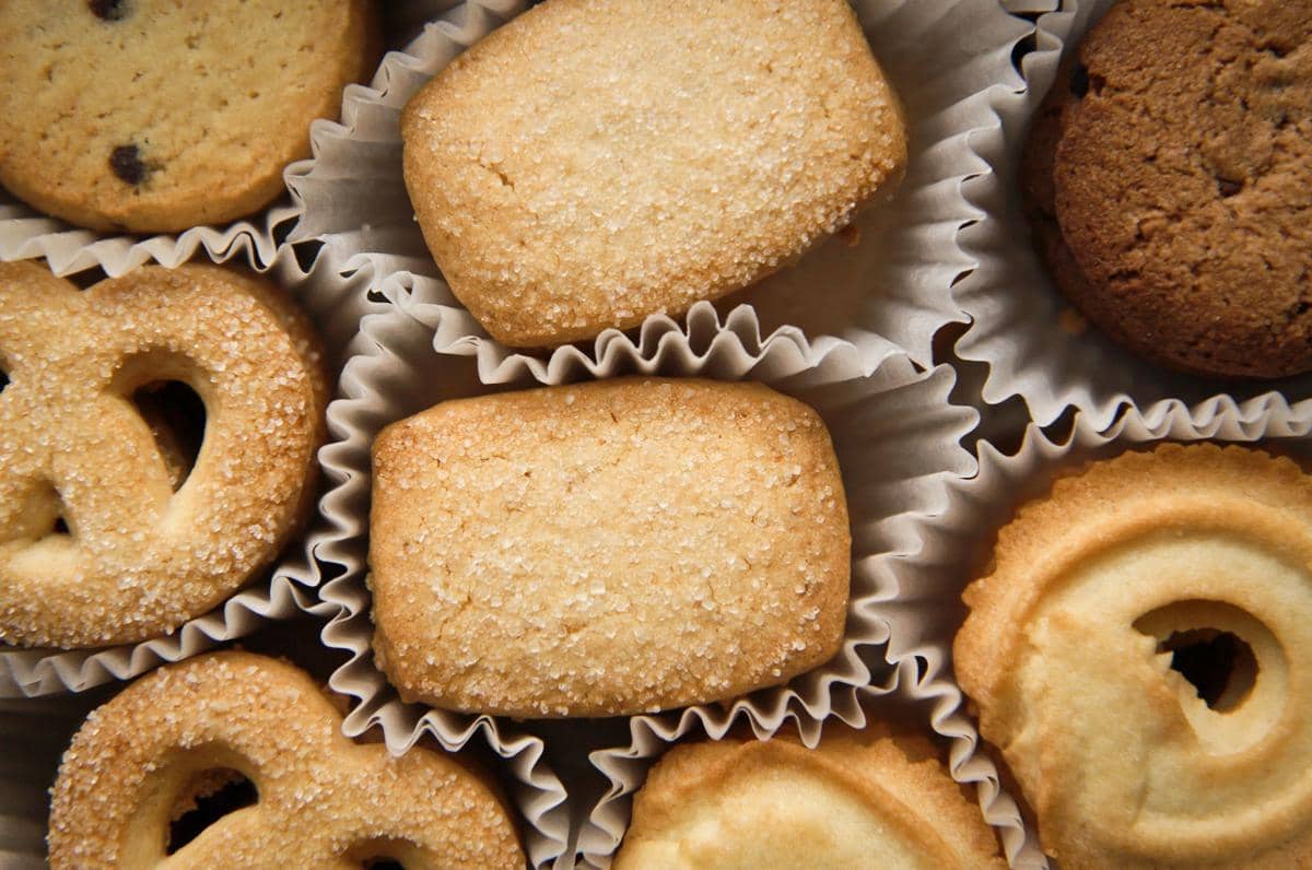 ilustrasi butter cookies