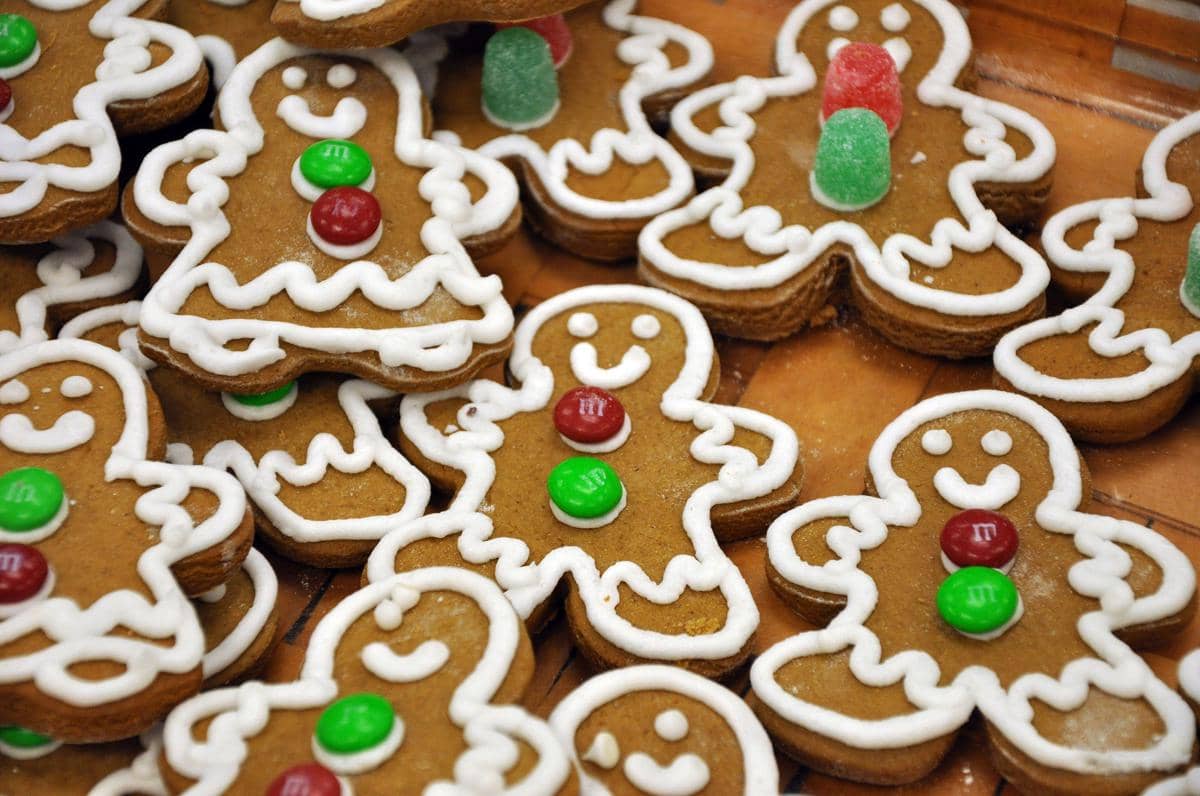 ilustrasi gingerbread cookies