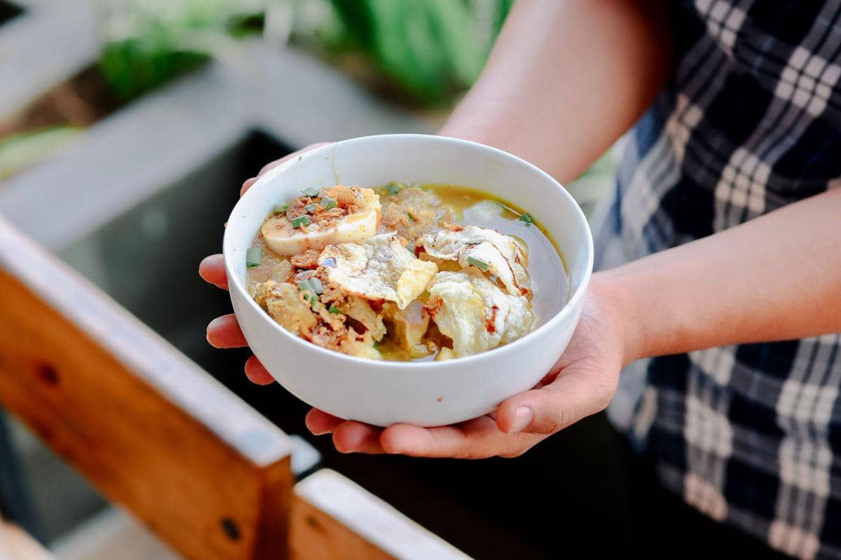 Rujak Soto Khas Banyuwangi.