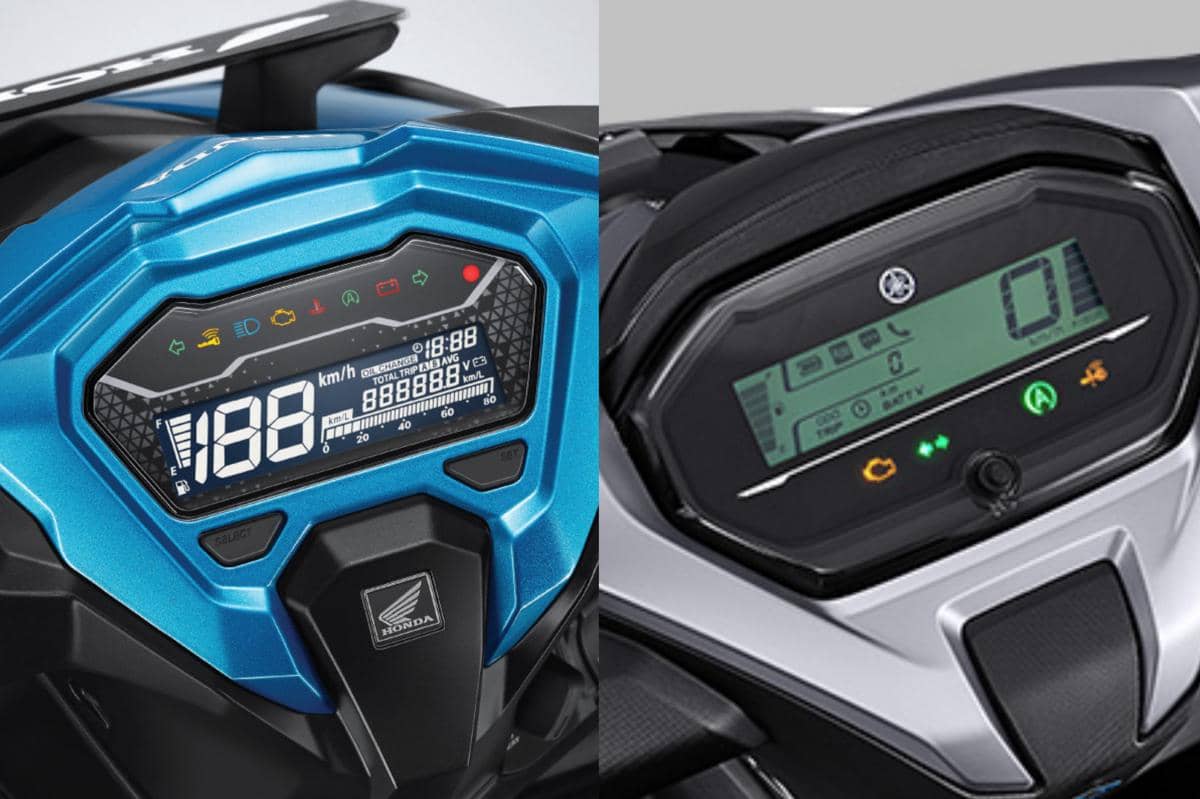 speedometer Honda Vario 125 dan Yamaha Freego 125