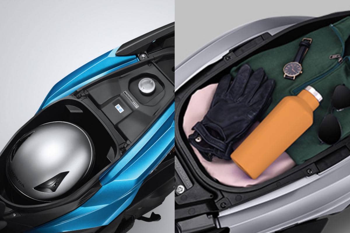 bagasi Honda Vario 125 dan Yamaha Freego