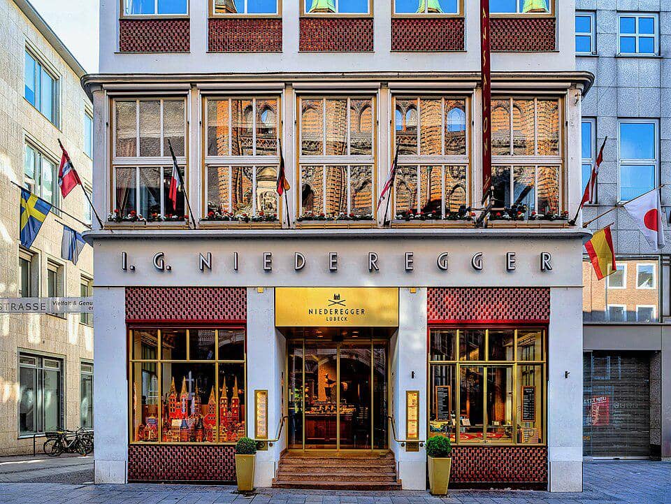 Kafe Marzipan di Lübeck