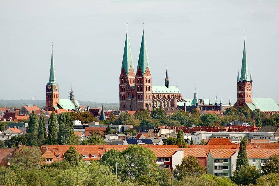 Kota Lübeck di Jerman