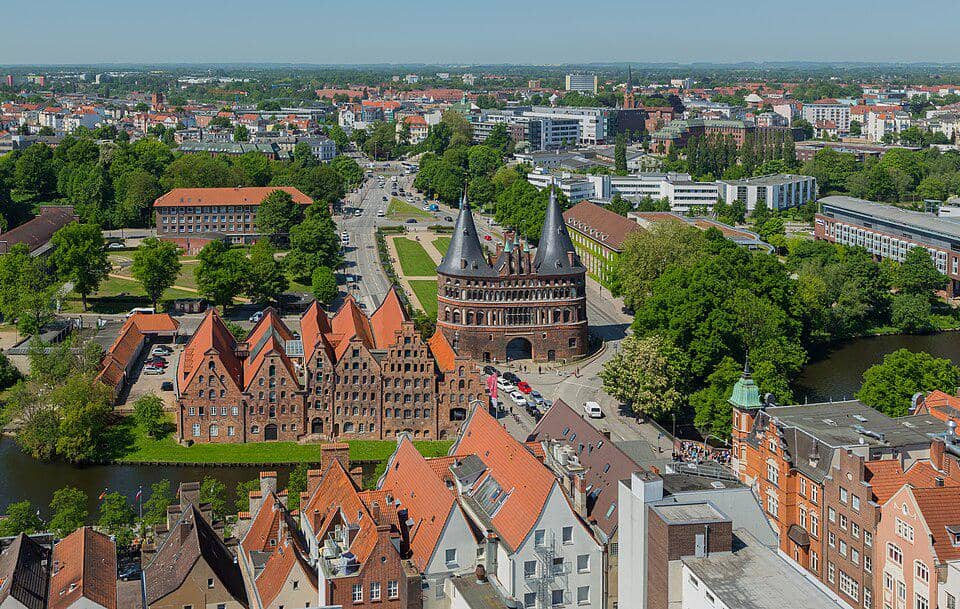 Kota Lübeck di Jerman
