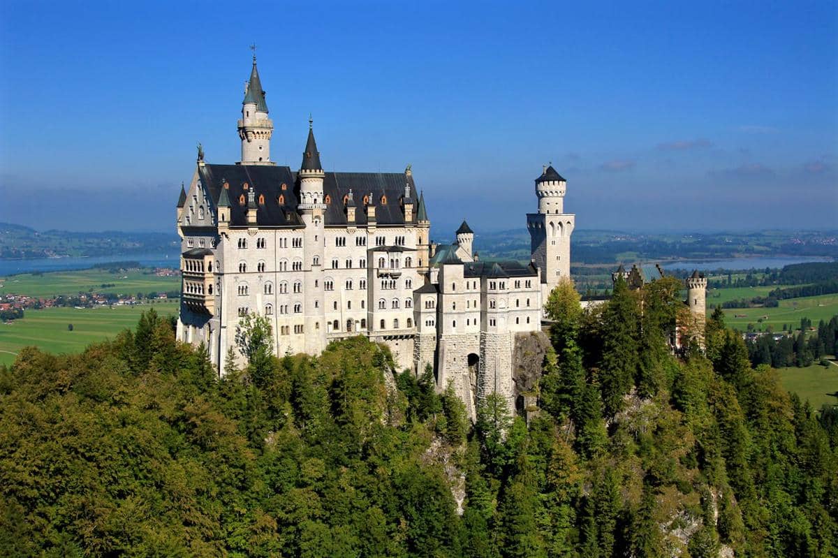 potret Neuschwanstein