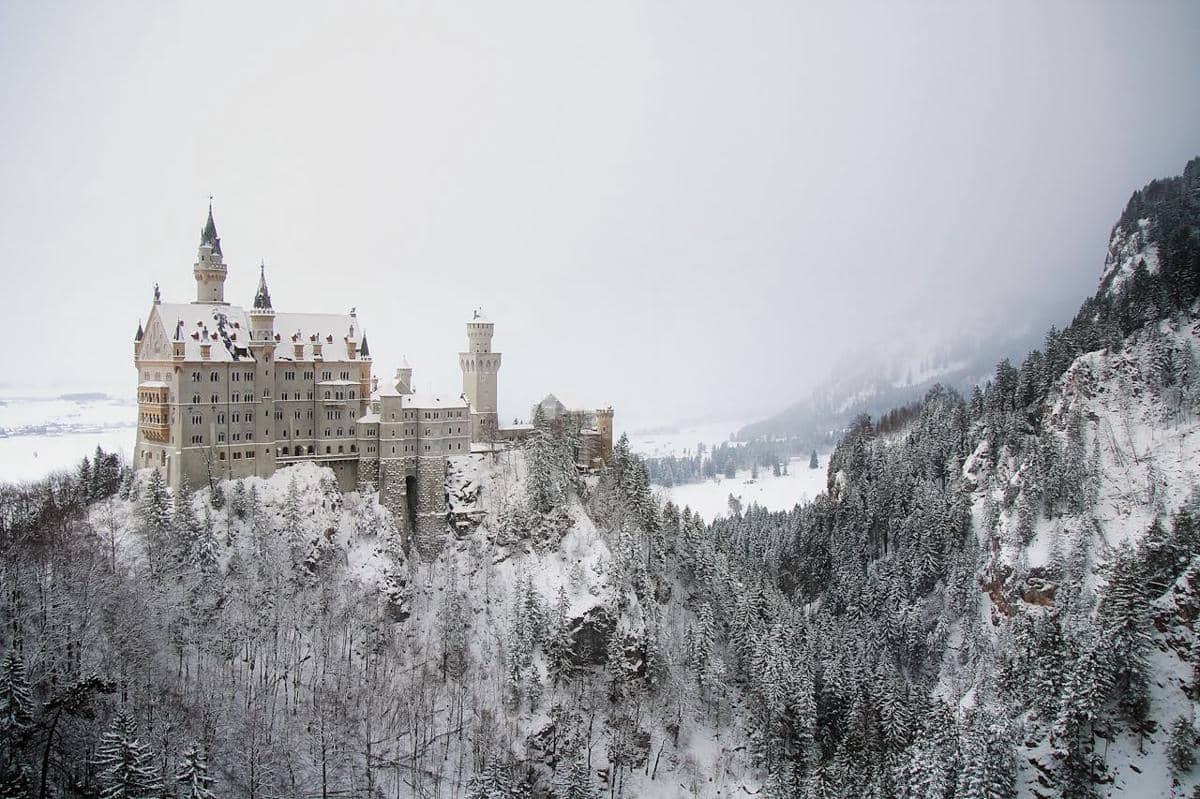 potret Neuschwanstein