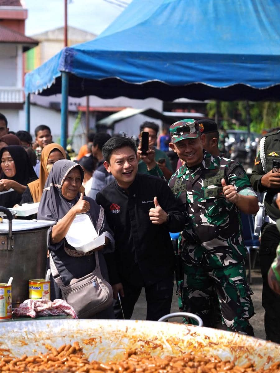 Bobon Santoso masak besar di Tapanuli Tengah