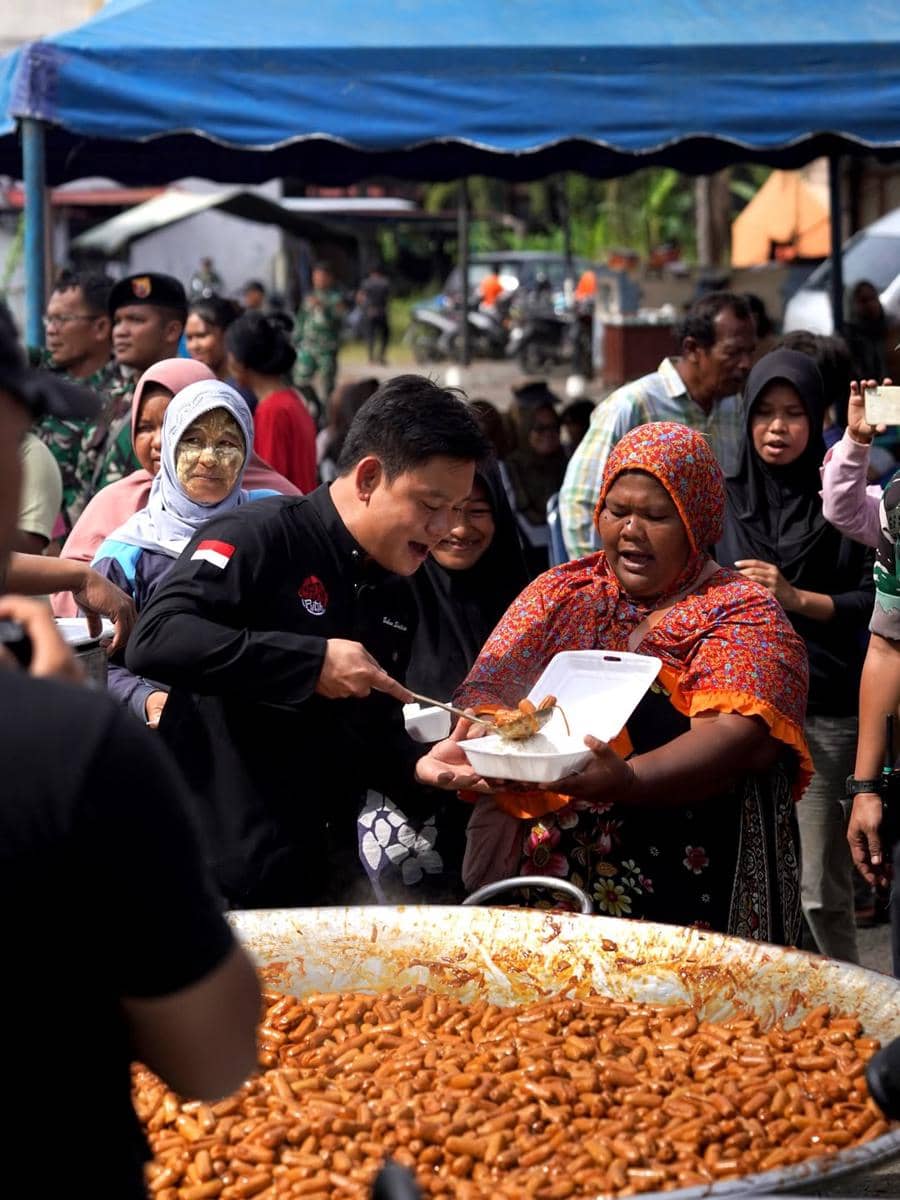 Bobon Santoso masak besar di Tapanuli Tengah