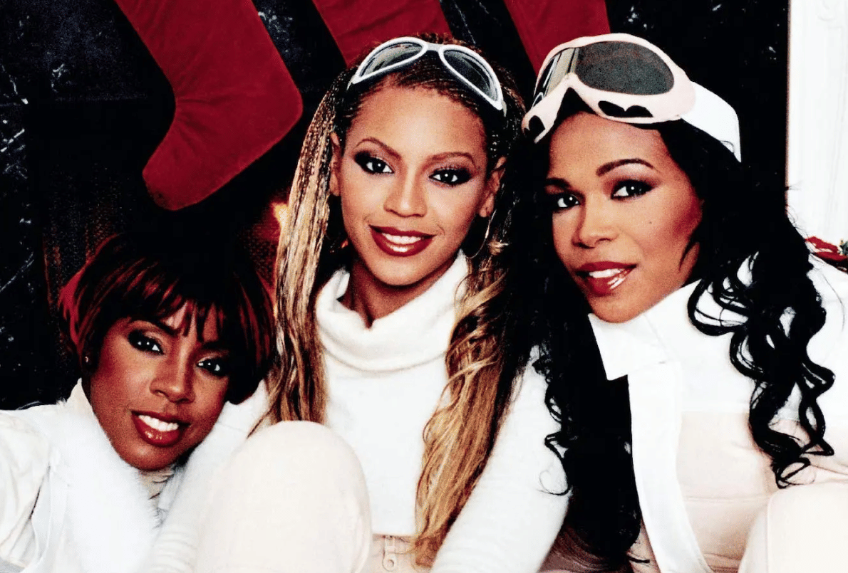 Destiny's Child dalam video musik “8 Days of Christmas”