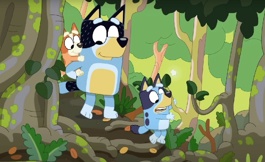 kartun Bluey episode The Creek