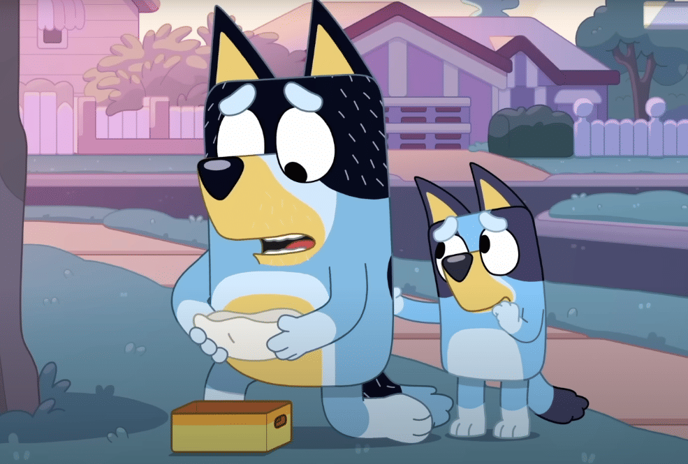 kartun Bluey episode Copycat