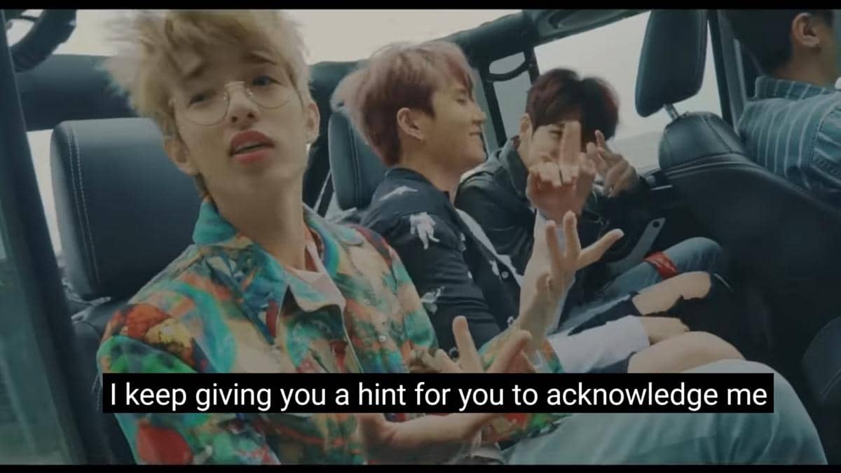 cuplikan MV "I'm Serious"