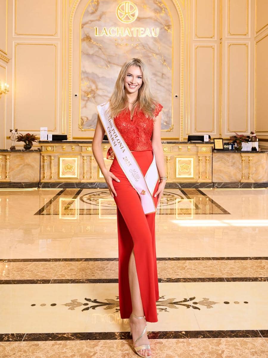 potret Julia Luczak, Miss Charm Polandia 2025