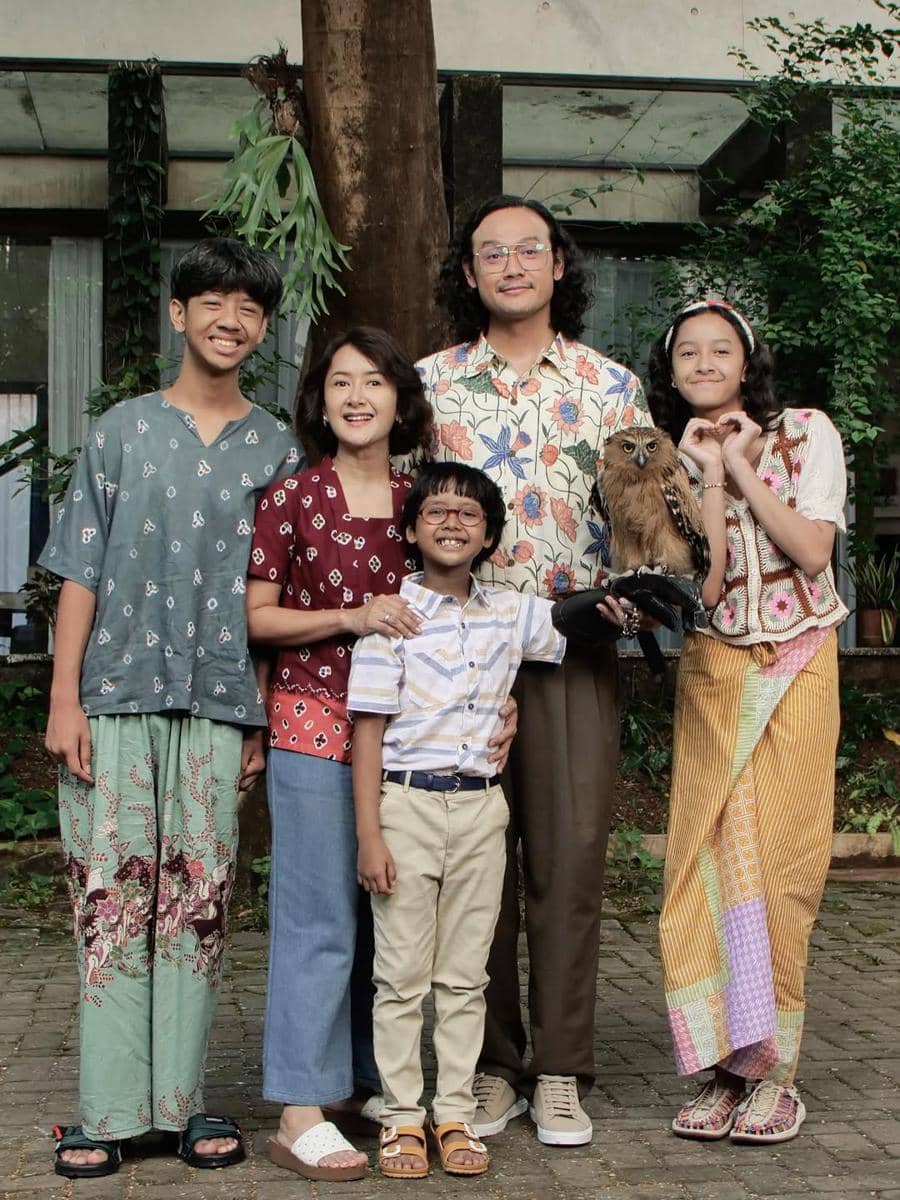 potret keluarga Dwi Sasono