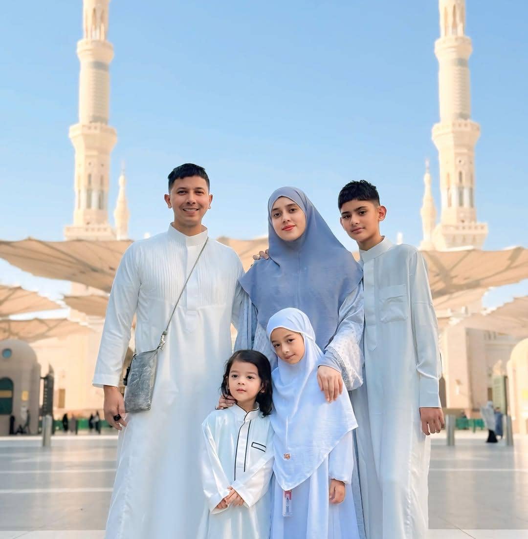 potret keluarga Sonny Septian