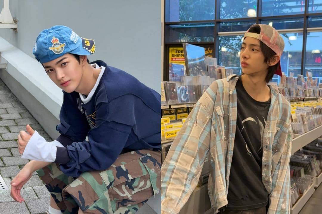 mix and match topi ala Keonho dan Juhoon CORTIS