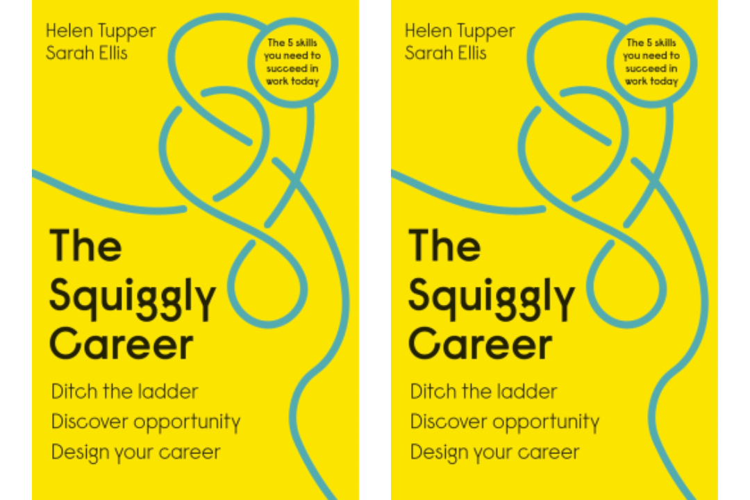 sampul buku The Squiggly Career: Ditch the Ladder, Discover Opportunity, Design Your Career karya Helen Tupper