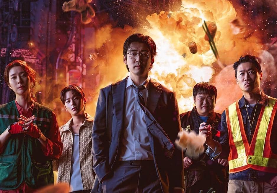 para pemeran utama drama Heroes Next Door