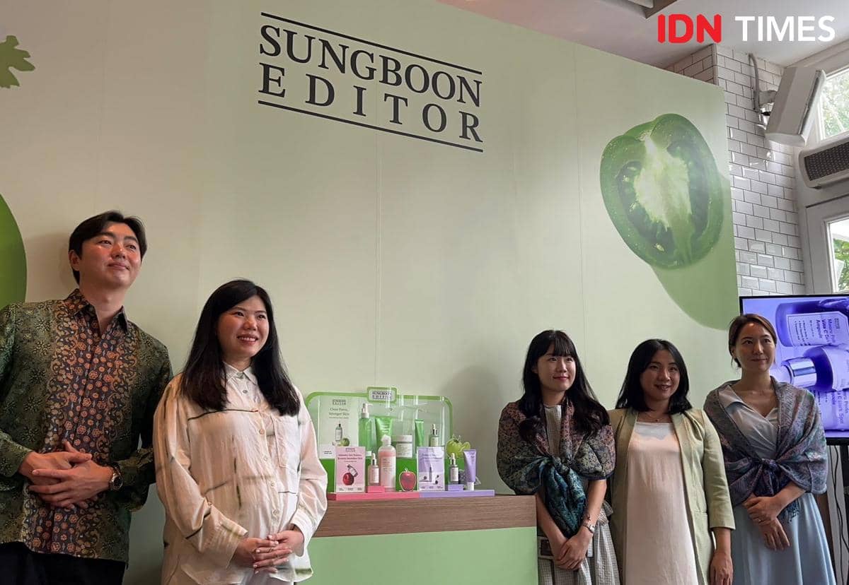 Perilisan resmi Sungboon Editor oleh Sociolla pada Selasa (9/12/2025) di Wyl's Kitchen, Veranda Hotel Pakubuwono, Kebayoran Baru, Jakarta Selatan