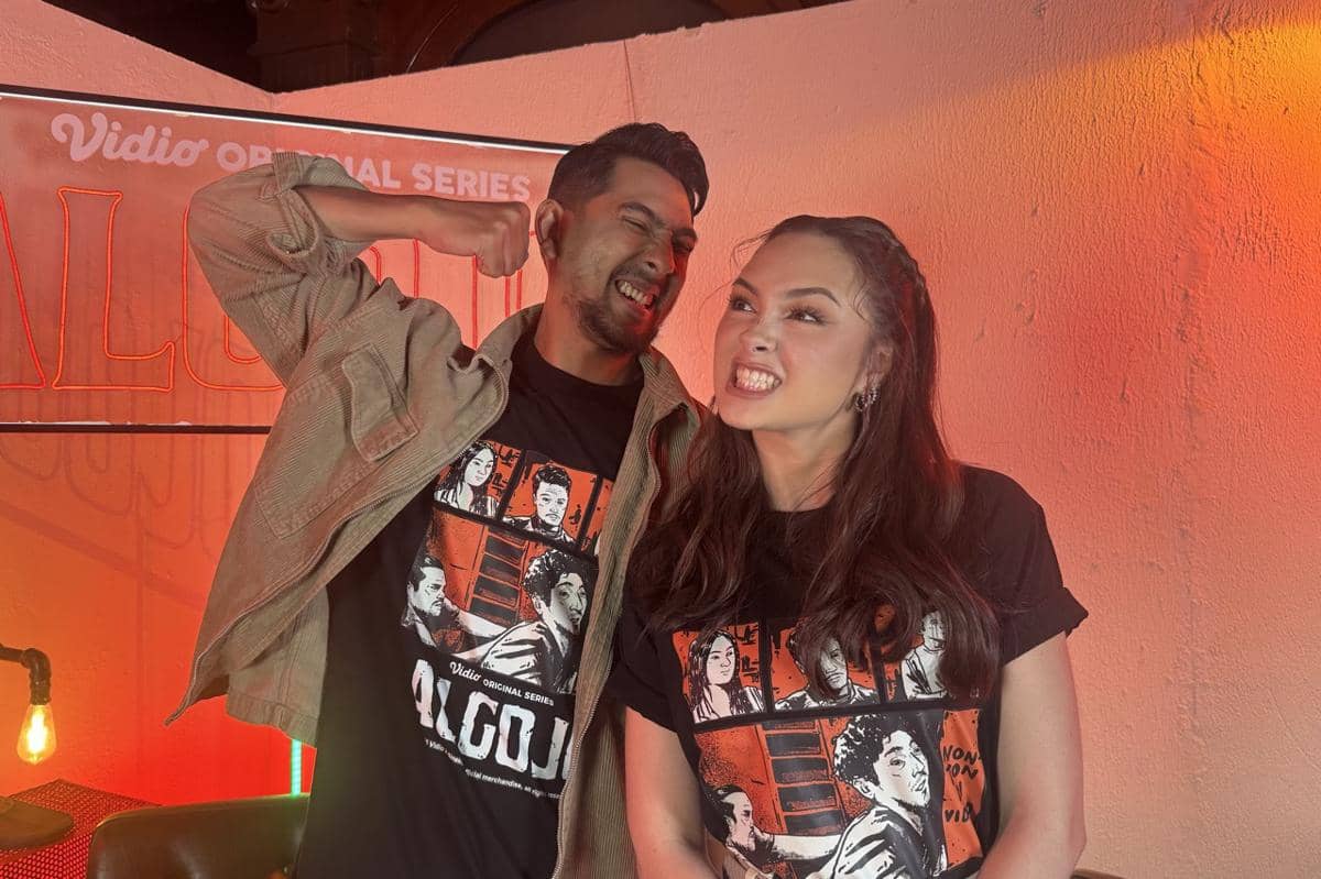 Caitlin Halderman dan Arya Saloka