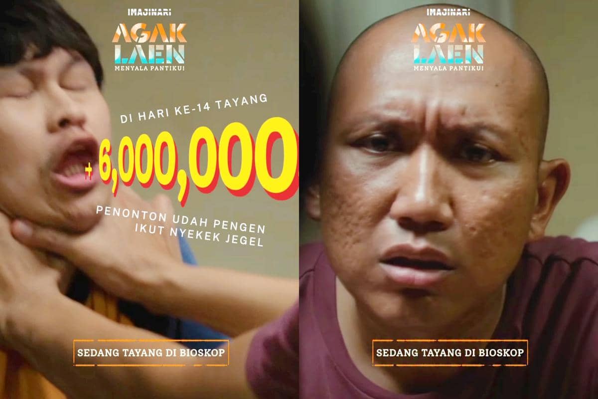 Agak Laen: Menyala Pantiku! 6 juta penonton