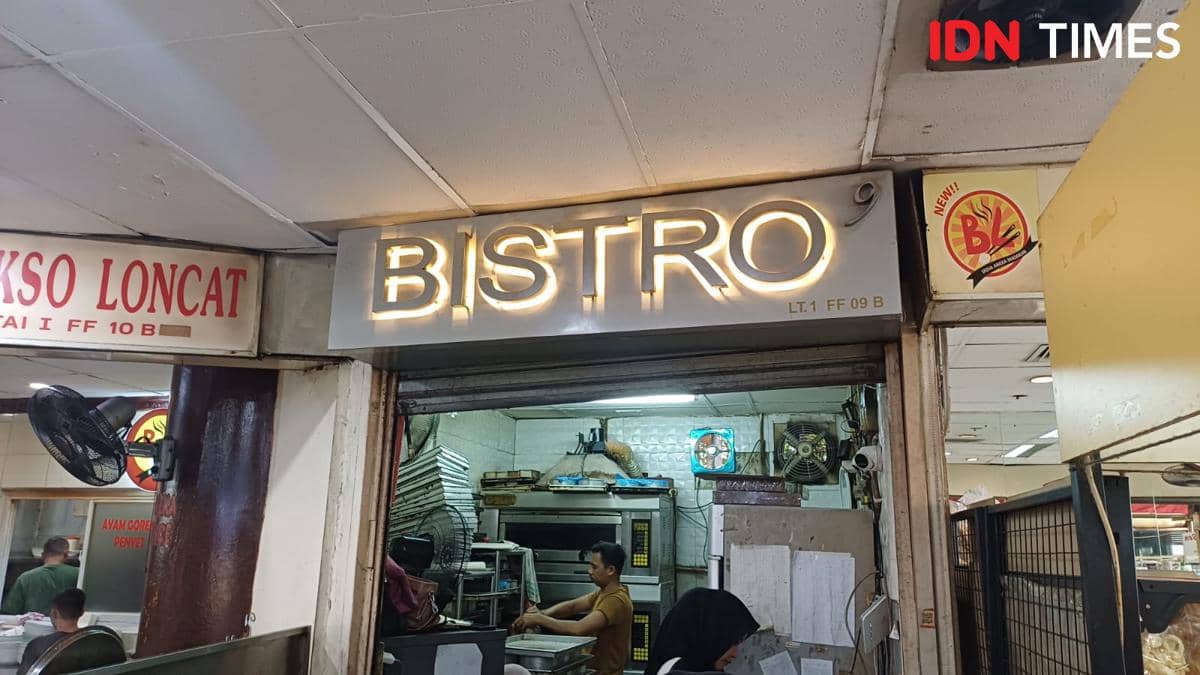 Potret Bistro, Pasar Baru Metro Atom, Jakarta Pusat