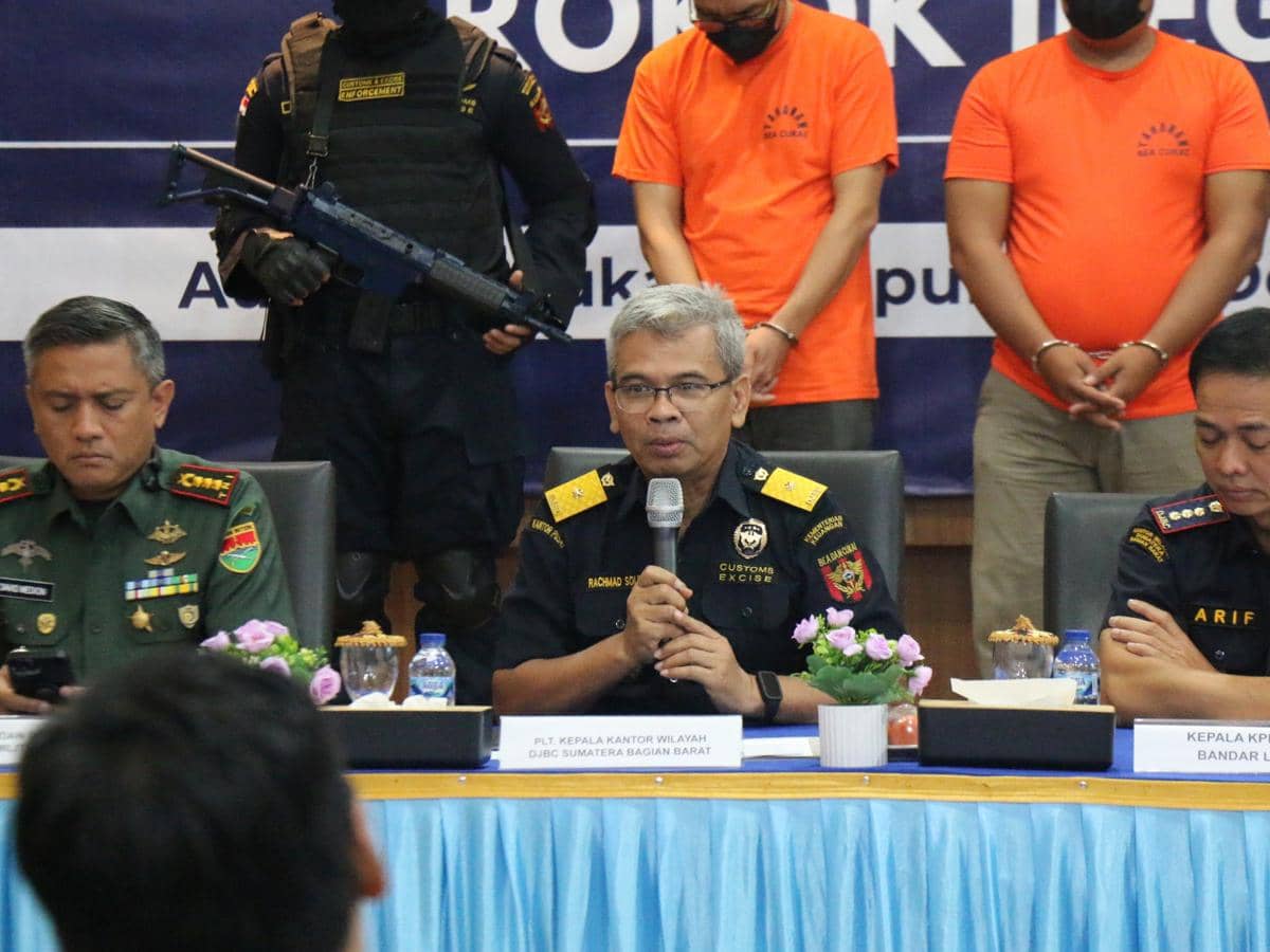 Rokok Ilegal 11,7 Juta Batang Senilai Rp17,5 M Disita di Lampung Selatan