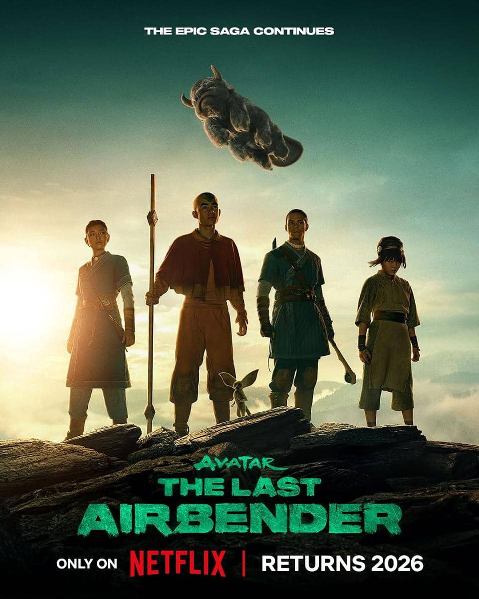 Poster resmi Avatar: The Last Airbender 2