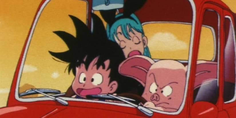 Goku berpetualang bersama Bulma