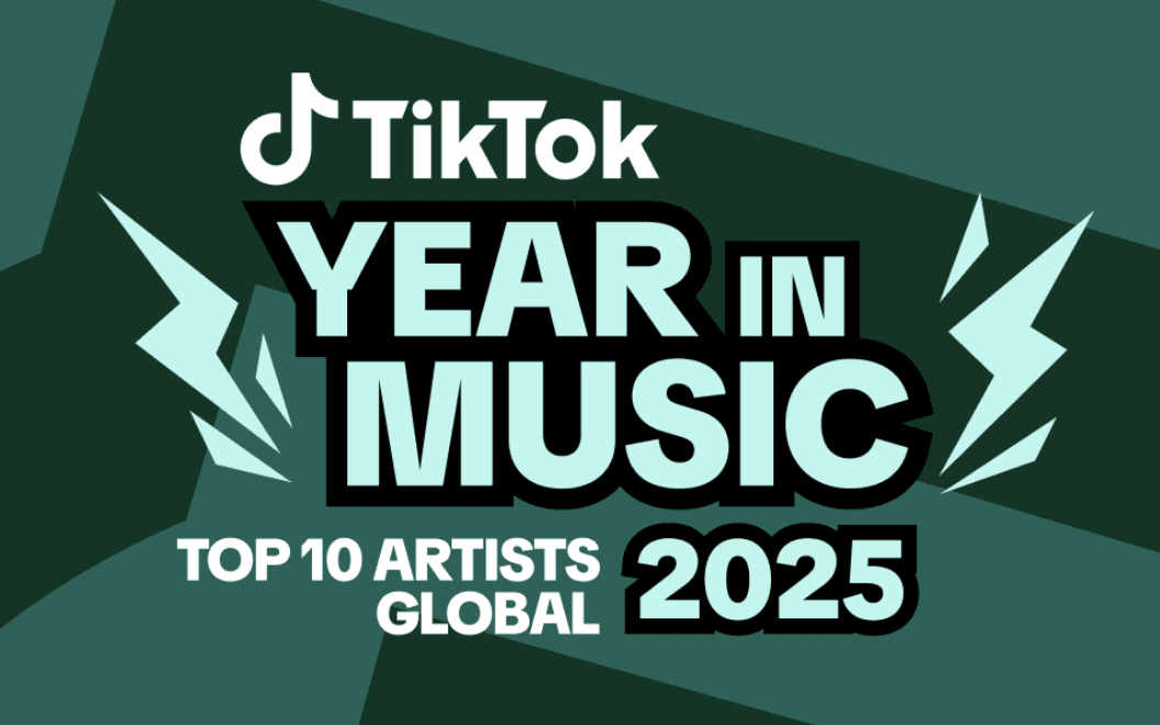 TikTok Year in Music Top 10 Artist Global 2025