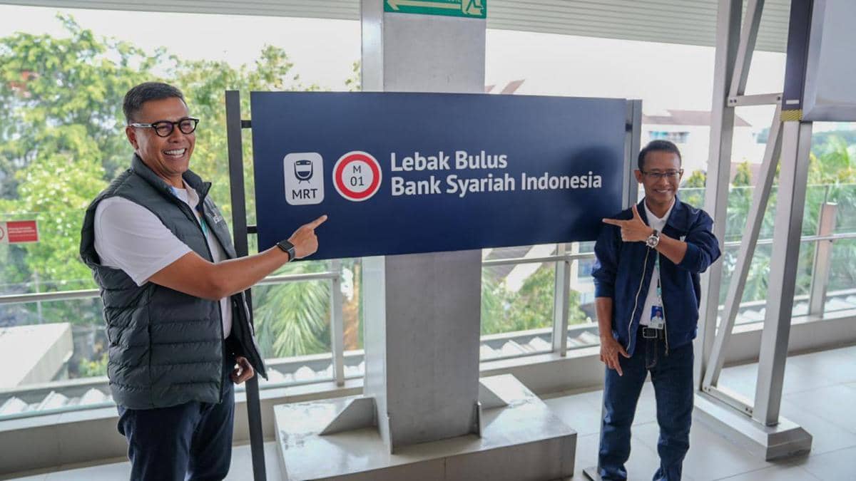 BSI Resmikan Stasiun Lebak Bulus-Bank Syariah Indonesia
