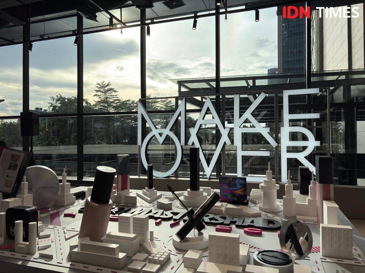 MAKE OVER MASTERSHADE ARCHI/TECH. (IDN Times/Dina Salma)