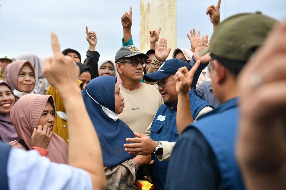 Mendikdasmen Abdul Mu'ti, mengunjungi wilayah Kabupaten Aceh Tamiang