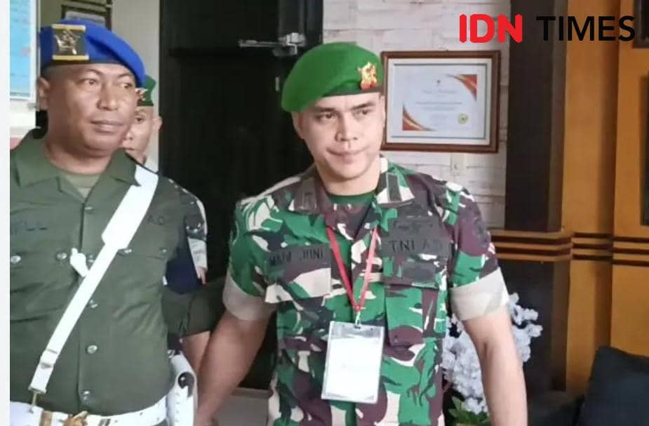 Letda Made Juni, salah satu terdakwa penyiksa Prada Lucky.