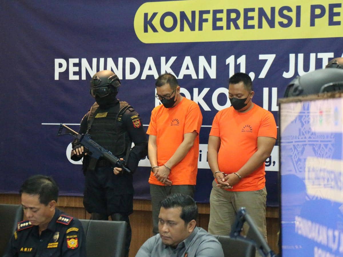 Rokok Ilegal 11,7 Juta Batang Senilai Rp17,5 M Disita di Lampung Selatan
