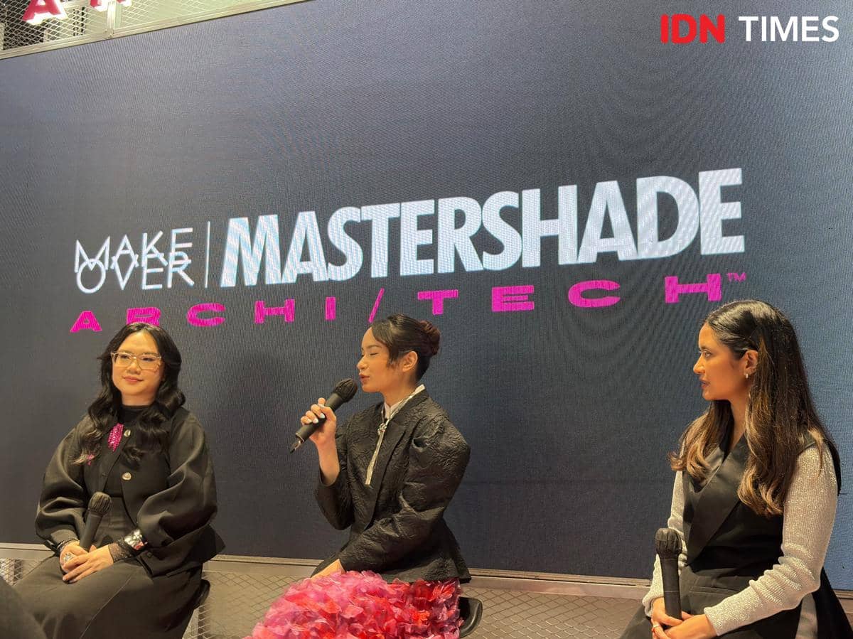 MAKE OVER MASTERSHADE ARCHI/TECH. (IDN Times/Dina Salma)